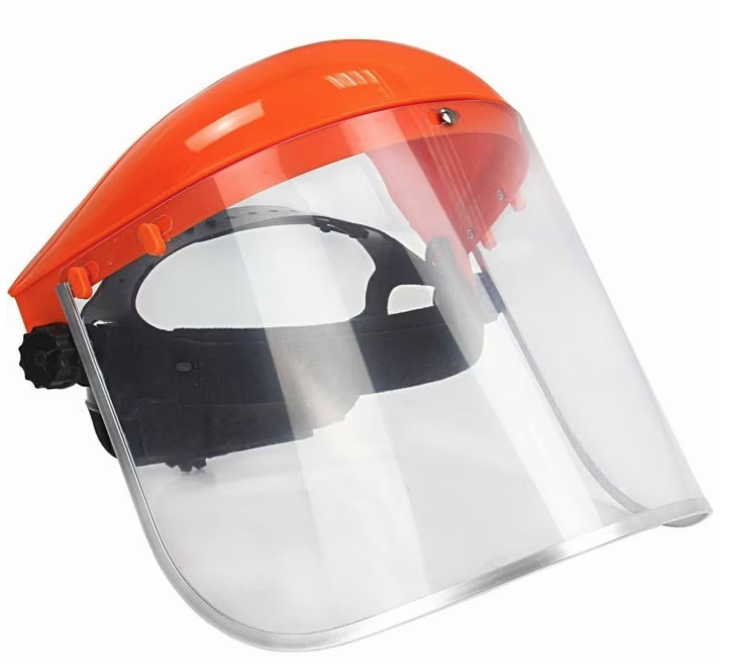 Masca de Protectie Universala Geam Plastic Pvc pentru Motocoasa